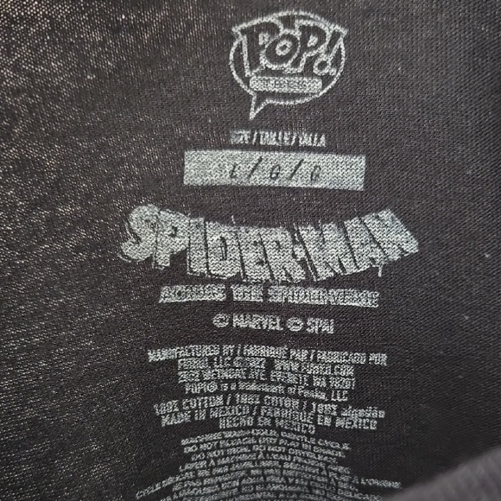 Marvel Spider-Man Black Tee - Short Sleeve - Picture 2 of 4
